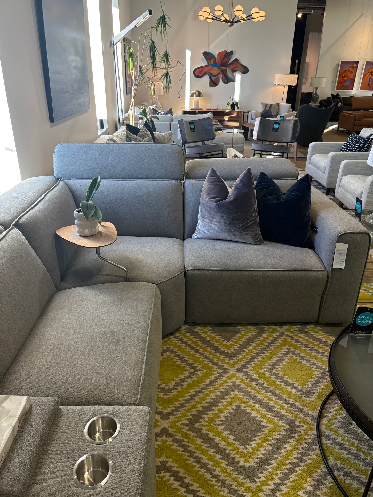 Colton Power Reclining Sectional - Interior Living