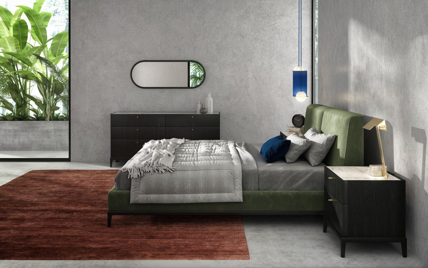 Hemrik Bed - Quick Ship