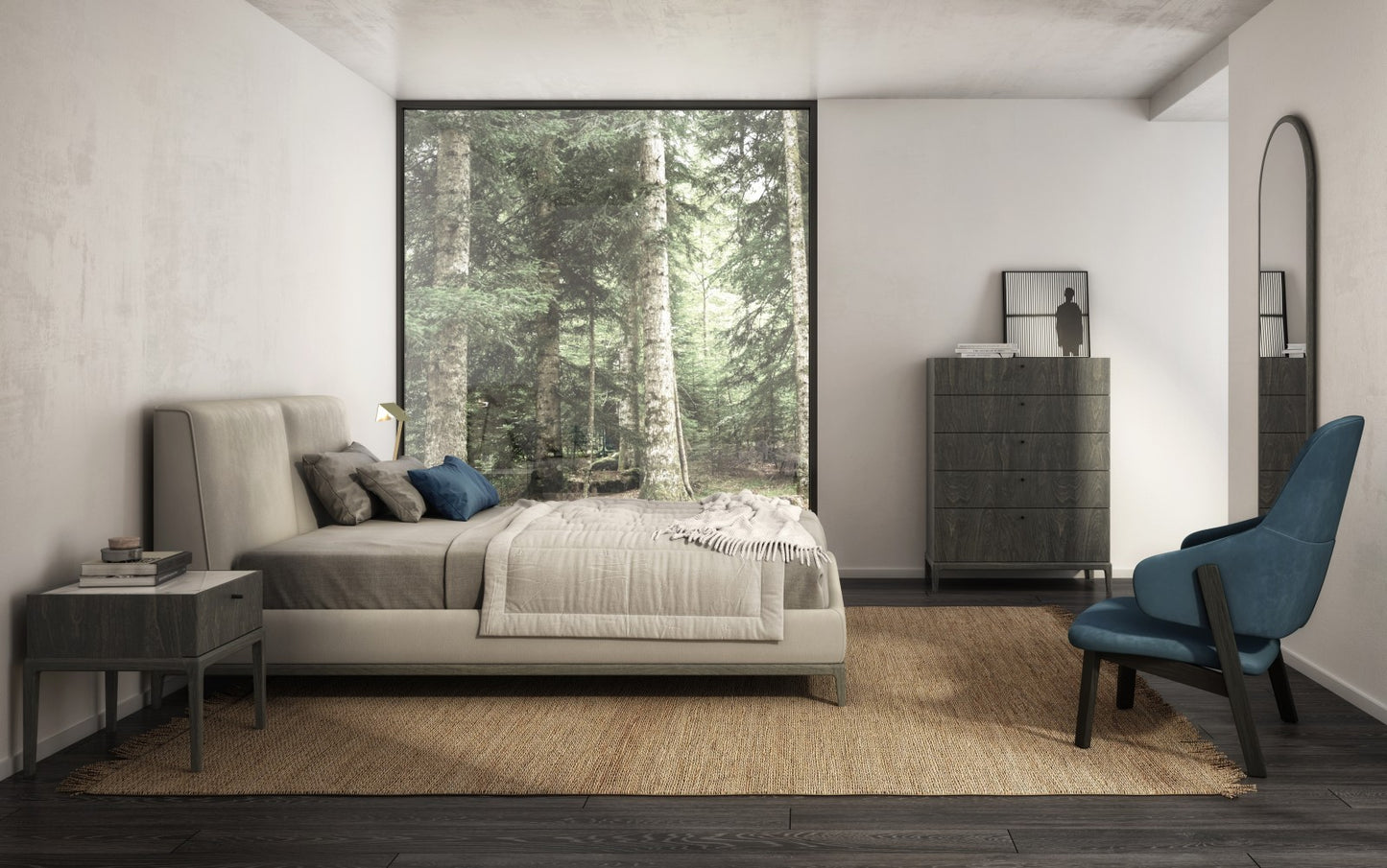 Hemrik Five Drawer Chest - Quick Ship