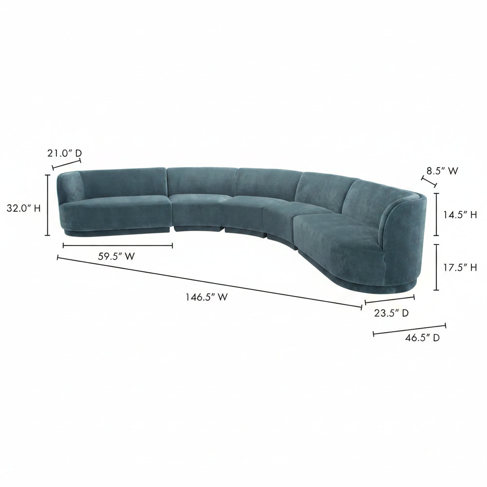 Yoon Radius Modular Sectional