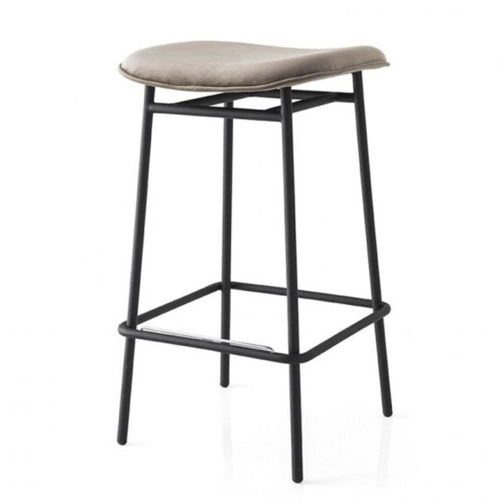 Fifties Backless Retro-Style Stool - Interior Living