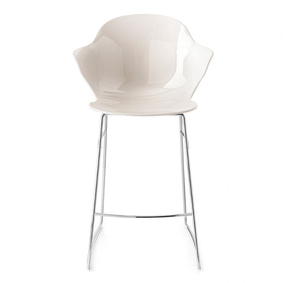 Saint Tropez Ergonomic-Polycarbonate-Seat Stool