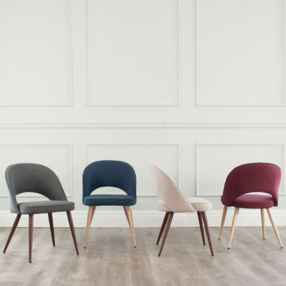 Coco Fabric Dining Chair - Interior Living