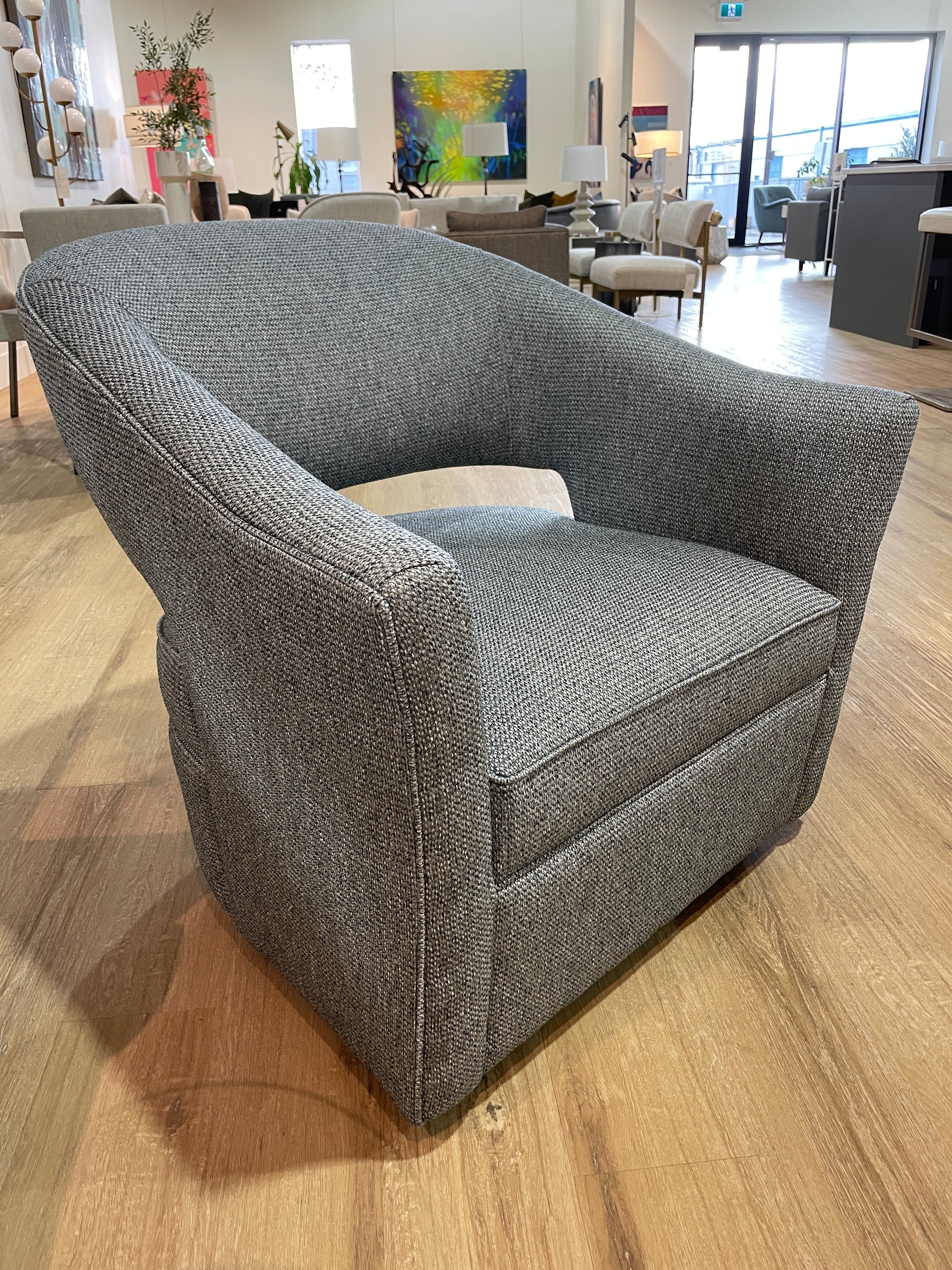 Luna Swivel Chair - Interior Living