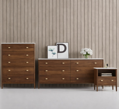 Zara Narrow Nightstand - Interior Living