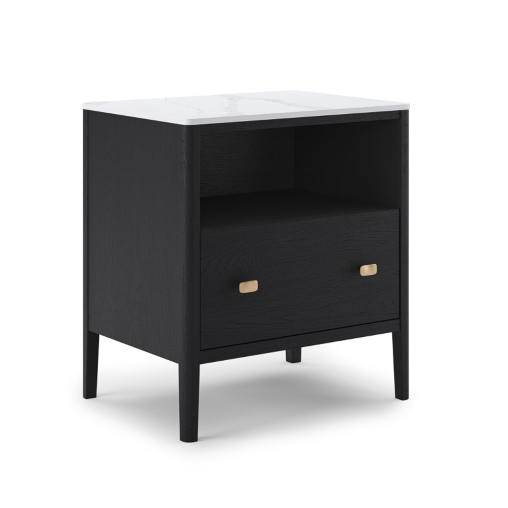 Zara Narrow Nightstand - Interior Living