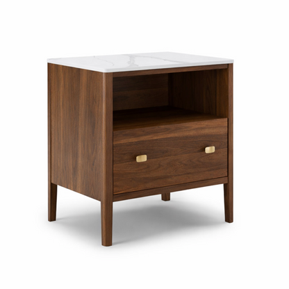 Zara Narrow Nightstand - Interior Living