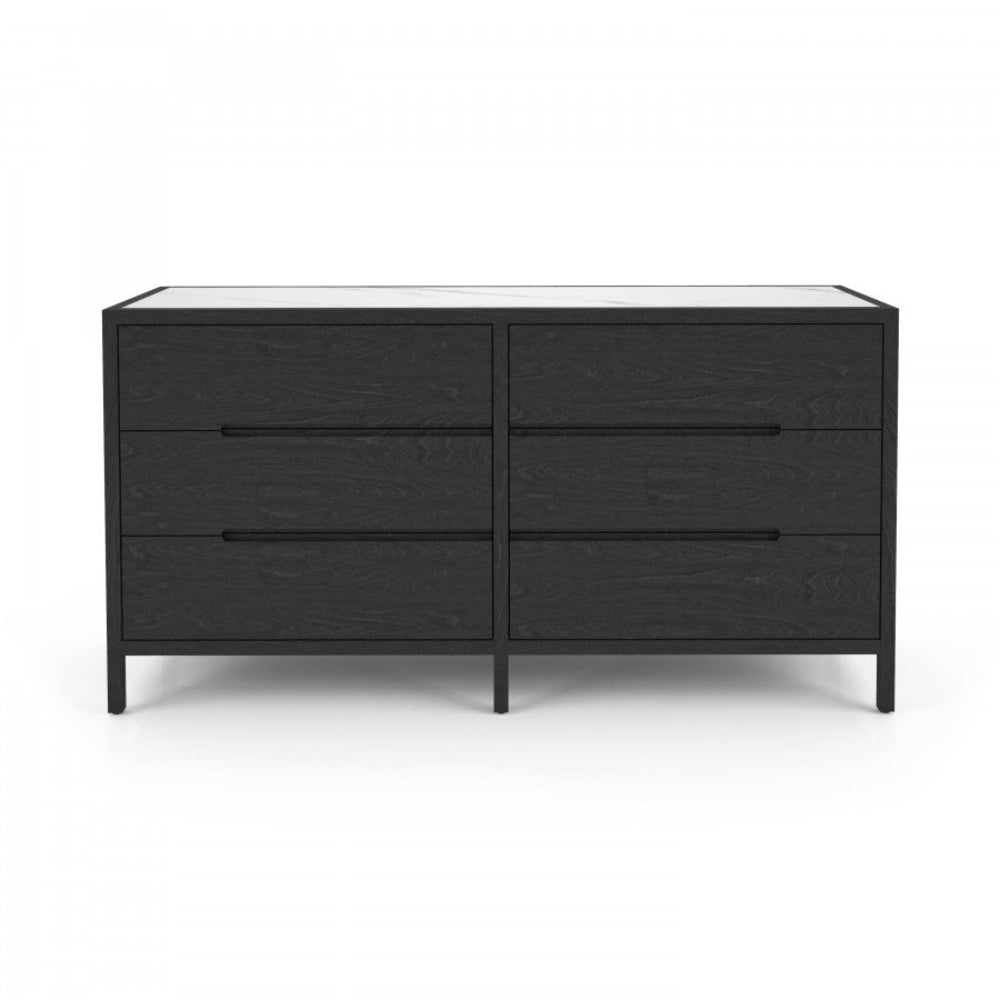 Edgar Six Drawer Dresser - Interior Living