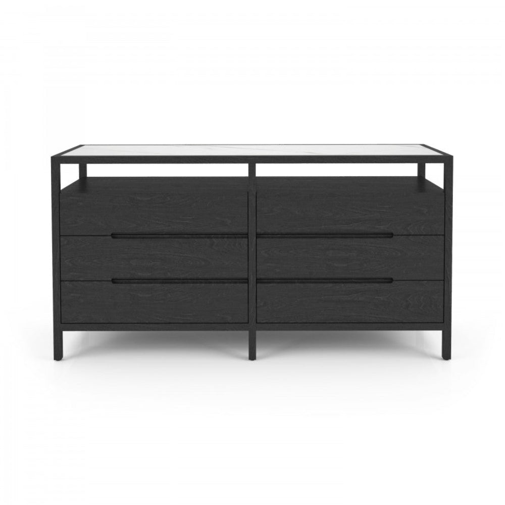 Edgar Six Drawer Dresser - Interior Living