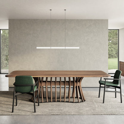 Jolene Raw Wooden Dining Table