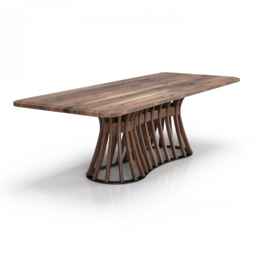 Jolene Raw Wooden Dining Table