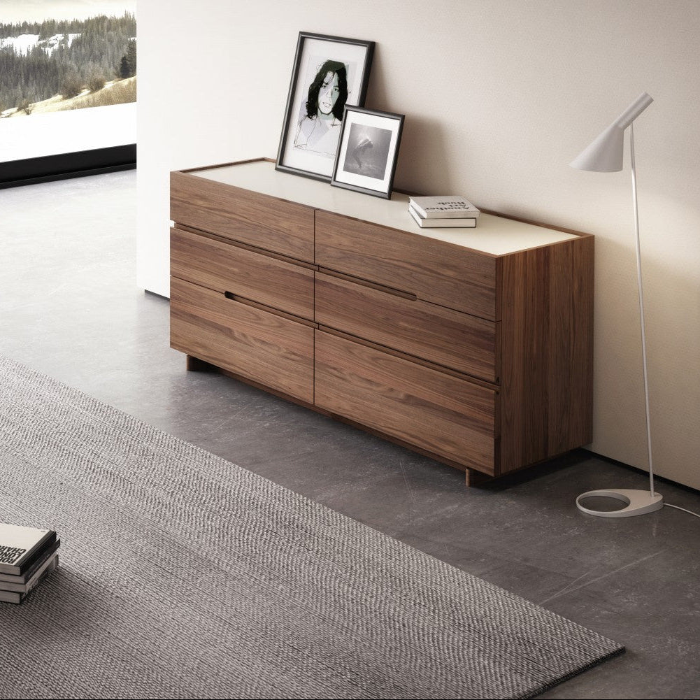 Nelson Six Drawer Dresser - Interior Living