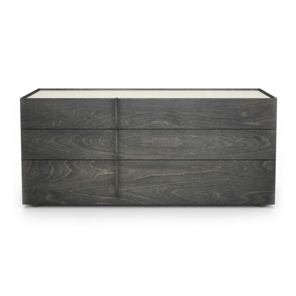 Plank Six Drawer Dresser