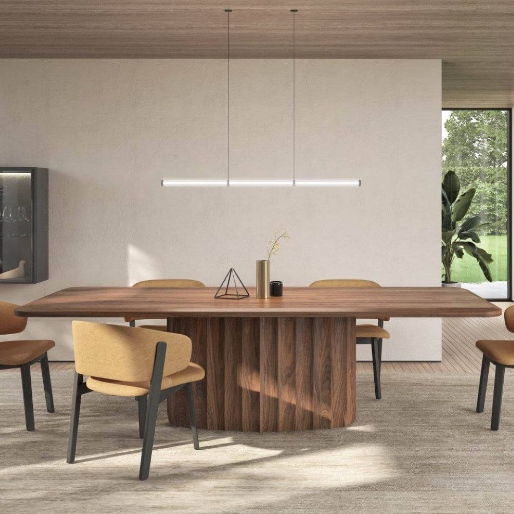 Rufus Raw Wooden Dining Table