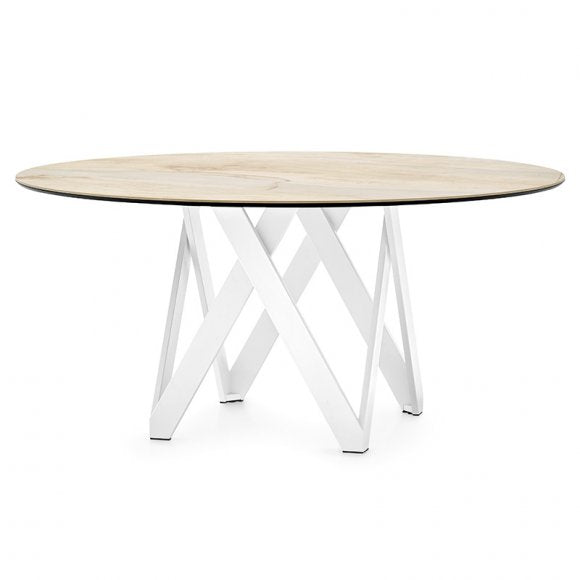 Cartesio Geometric-Pedestal-Base Table II