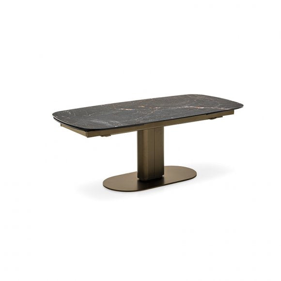 Cameo Extendable Pedestal-Base Table