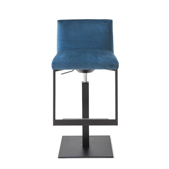 Gala Plush Upholstered Swivel Stool