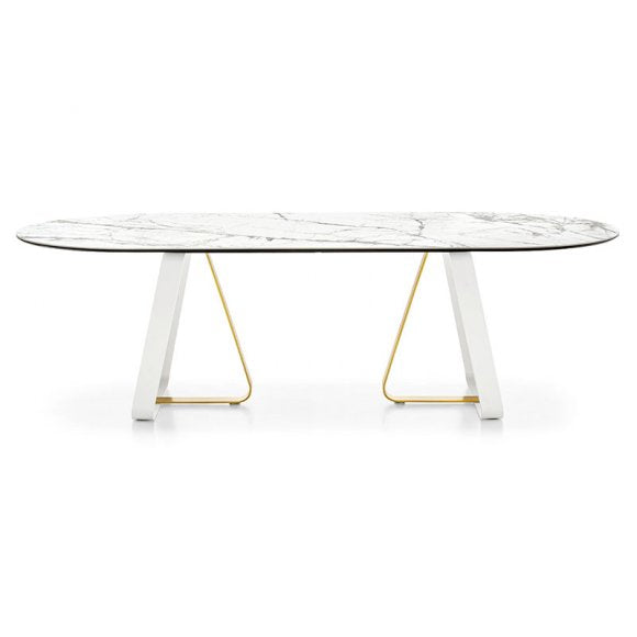 Sunshine Modern Trestle Table II