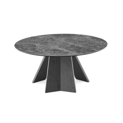 Icaro Sculptured Wood-Base Table I
