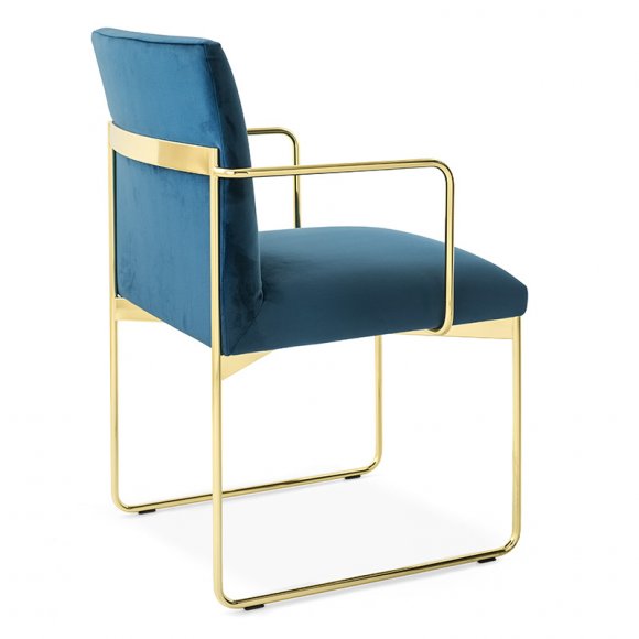 Gala Plush Upholstered Armchair