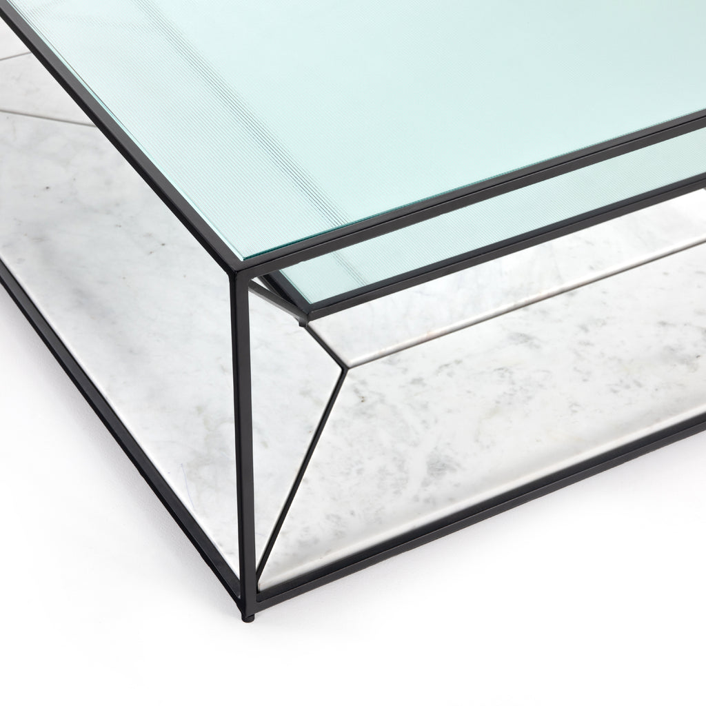BASILIO COFFEE TABLE-MATTE BLACK