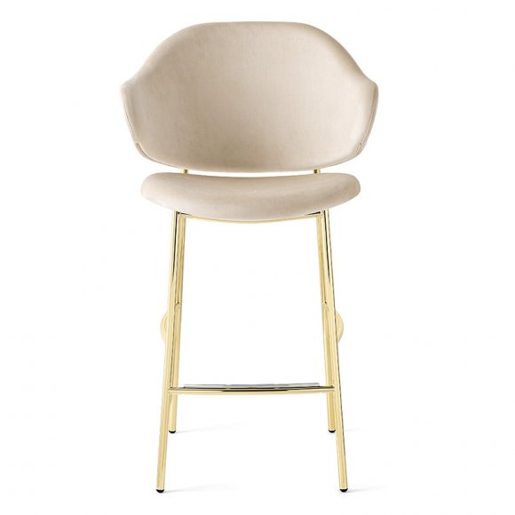 Holly Padded Stool with Armrests