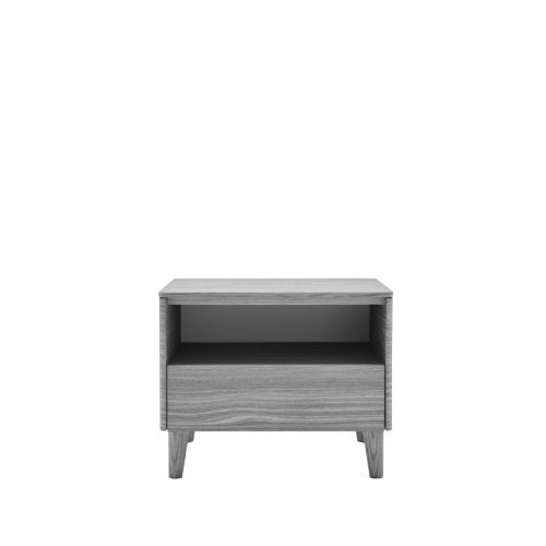 Boston Drawer + Open Compartment Nightstand
