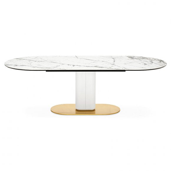 Cameo Pedestal Base Table