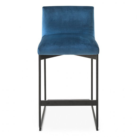 Gala Plush Upholstered Stool