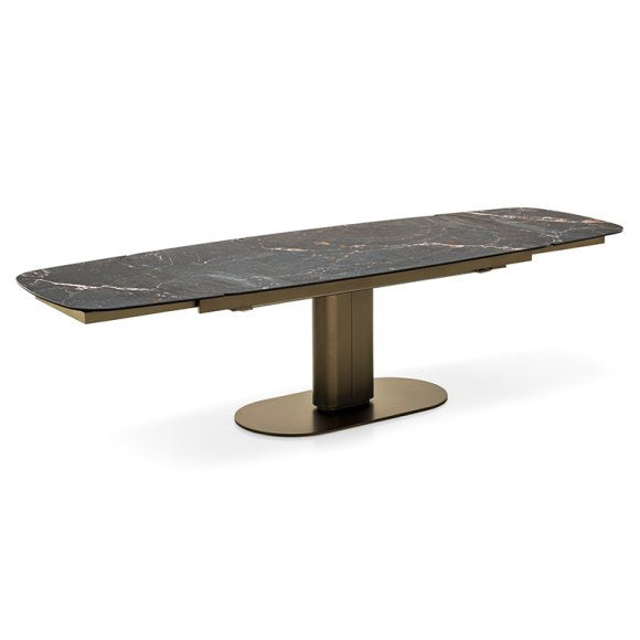 Cameo Extendable Pedestal-Base Table