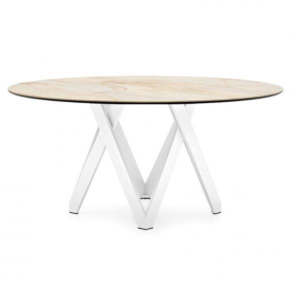 Cartesio Geometric-Pedestal-Base Table II