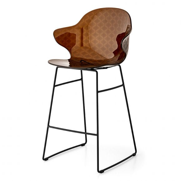 Saint Tropez Ergonomic-Polycarbonate-Seat Stool