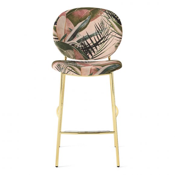 Inès Retro-Style Stool