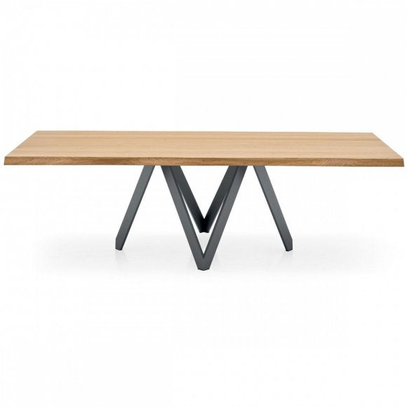 Cartesio Geometric-Pedestal-Base Table III