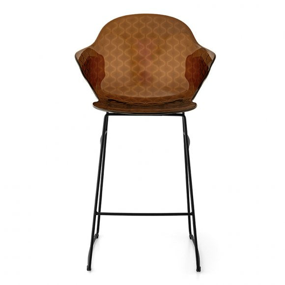 Saint Tropez Ergonomic-Polycarbonate-Seat Stool