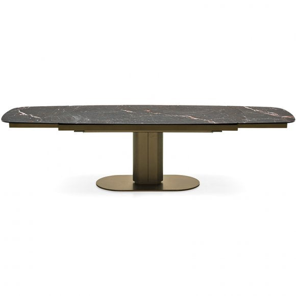 Cameo Extendable Pedestal-Base Table