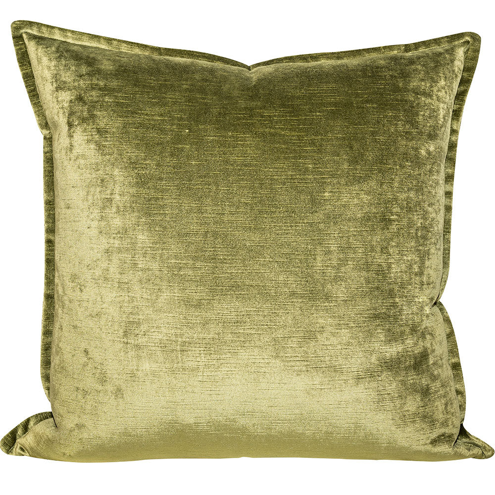 Savoy Thyme Velvet Cushion - Interior Living