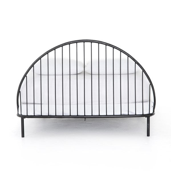 Waverly Iron Bed - Vintage Black