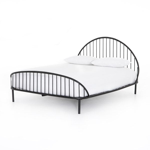 Waverly Iron Bed - Vintage Black