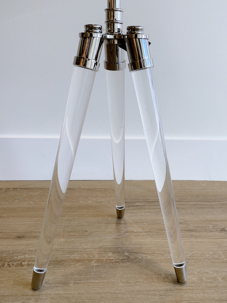 Brigitte Table Polished Nickel