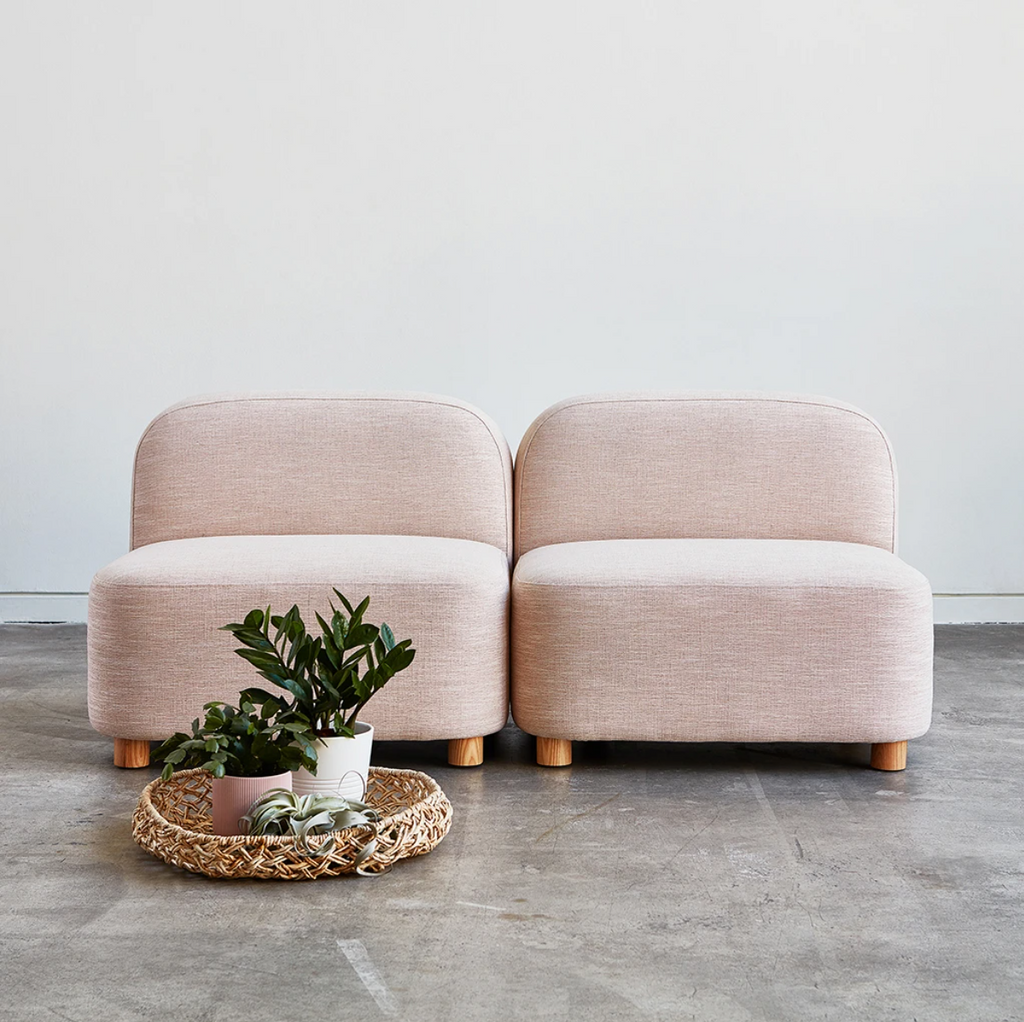Circuit Modular 2-PC Armless Sofa