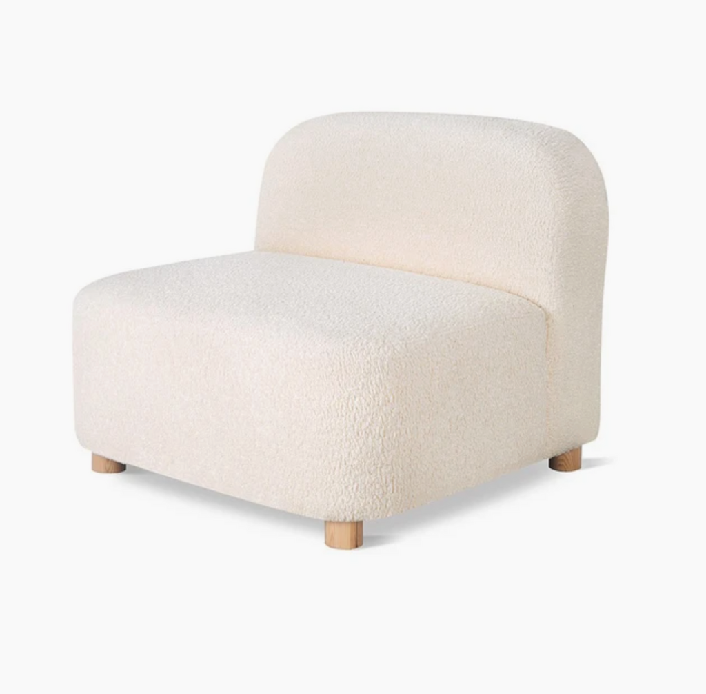 Circuit Modular Armless Chair