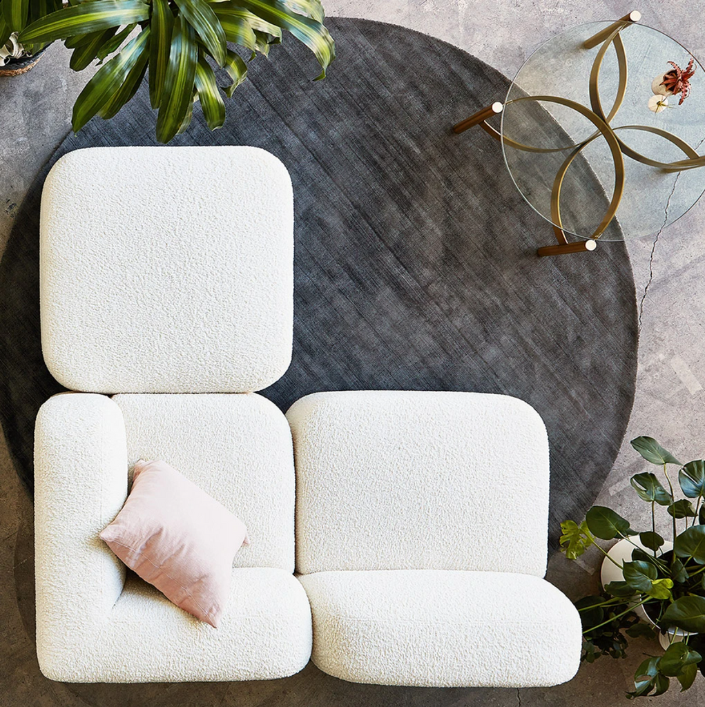 Circuit Modular Armless Chair