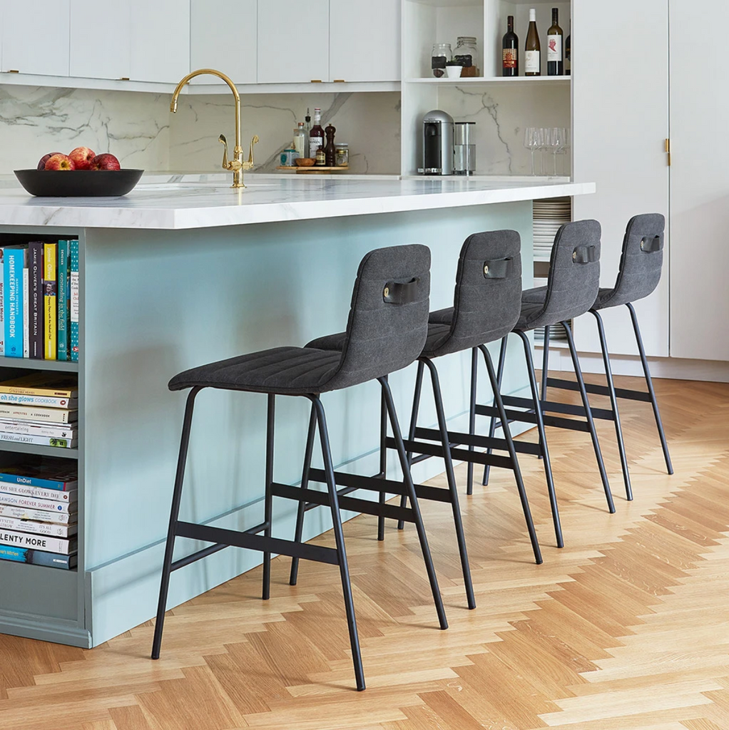 Lecture Counter Stool Upholstered