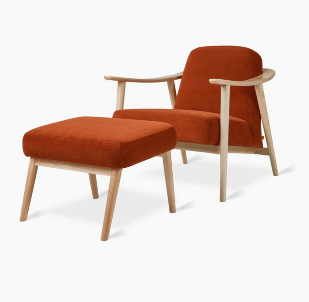 Baltic Chair & Ottoman