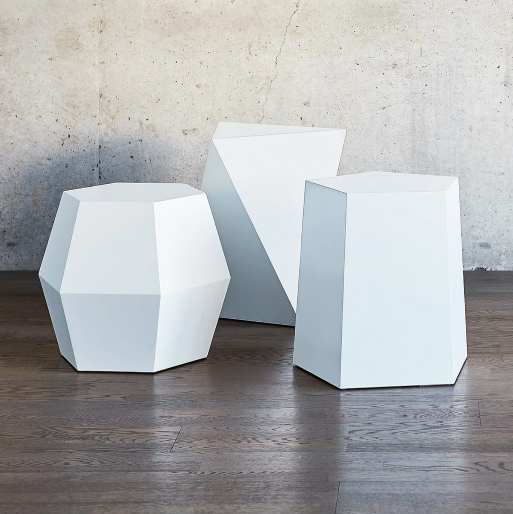 Facet-8 End Table