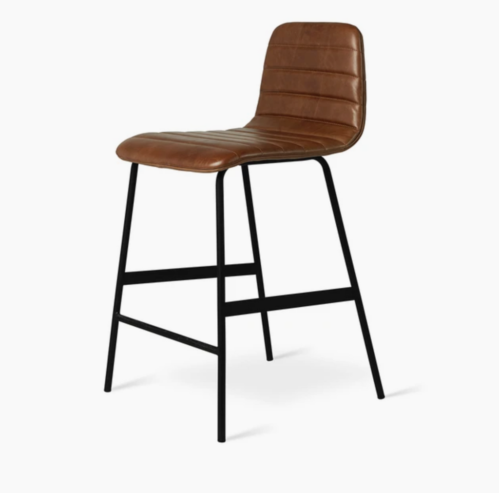 Lecture Counter Stool Upholstered