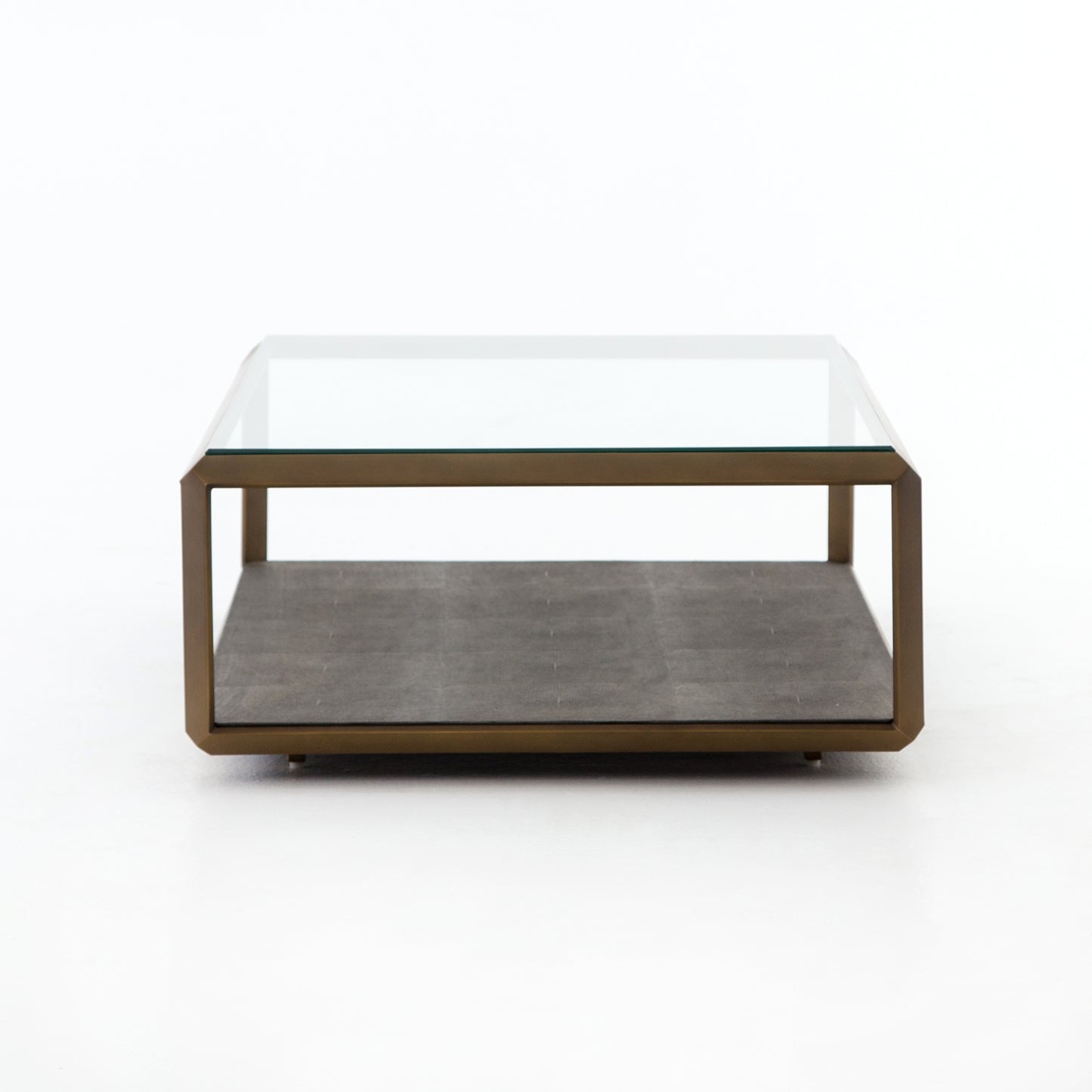 Shagreen Shadow Box Coffee Table