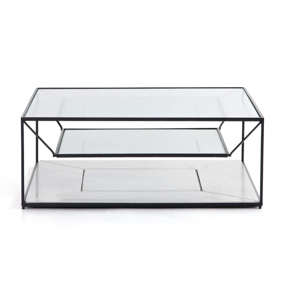 BASILIO COFFEE TABLE-MATTE BLACK