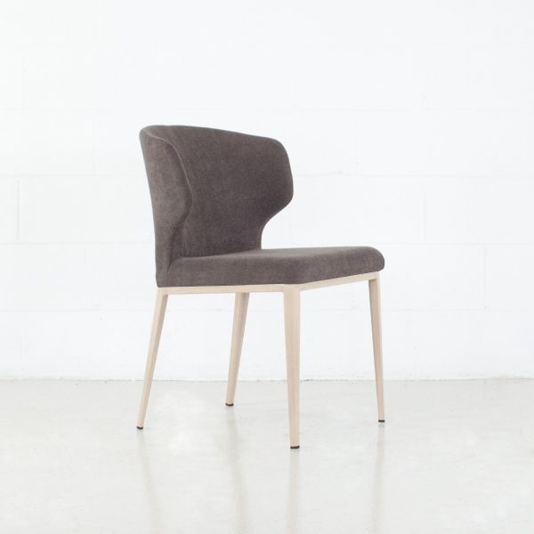Cabo Fabric Natural Wood Imprint Base